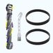 Stofzuiger Bissell Stofzuiger 1 borstelroller en 2 riemen, vervanging compatibel met Bissell Cleanview Swivel Pet Parts 2252 22543 2254 2486 2489 2489 1327 1333 1813 1819 1820, vervangen onderdeelnummer 1604545
