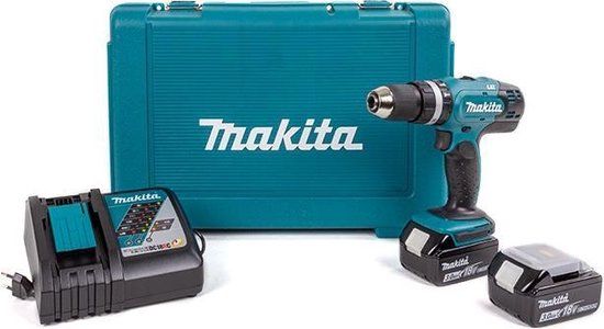 Makita DHP453RFE Klopboormachine - 18V - Incl. 2x 3.0Ah Accu & Koffer
