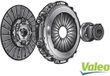 VALEO Kupplungssatz 827621, 430 mm Außendurchmesser, 24 Zähne, 3300 Nm, mit Ausrücklager, zugbetätigt, Euro 6