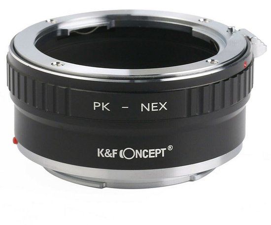 K&F Pentax K Adapterring compatibel met NEX SONY E Cooper Bajonett