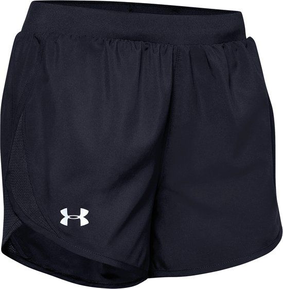 Under Armour UA Fly By 2.0 Short Dames Sportbroek - Maat XL - Black