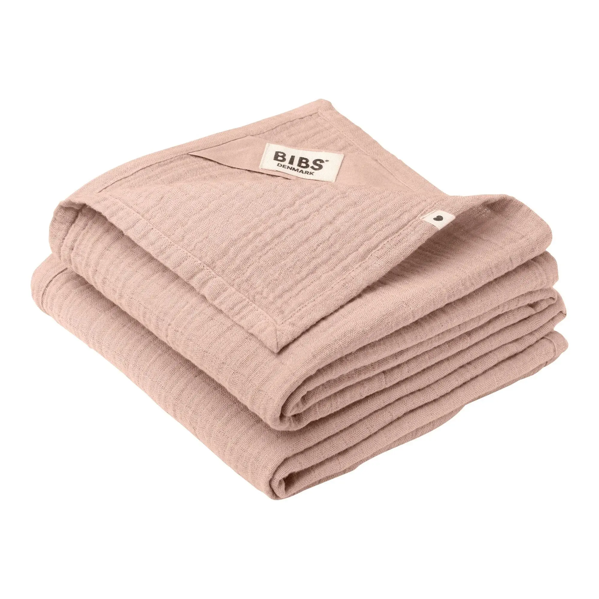 Bibs Hydrofiele Doek Blush 2-pack