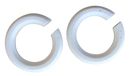 Tibelec 858310 Reductie Ring Lampenkap Wit (Pack van 2)