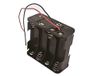 RS PRO Batterijhouder met draadaansluiting voor 8 x AA batterijen