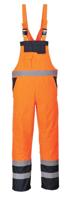Portwest Amerikaanse overall Gevoerd OranjeBlauw S 489 Maat L