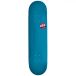RAD Skateboards RAD Planche De Skate Blank Logo (8" - Bleu-vert)