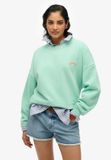 Superdry Essential Logo sweatshirt met ronde hals en relaxte pasvorm - Dames - Truien