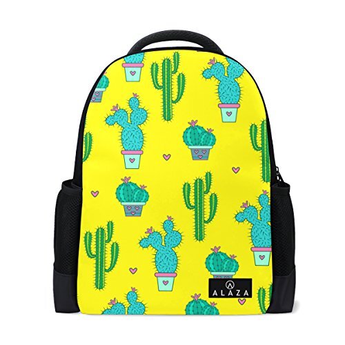 My Daily Mijn dagelijkse schattige Cactus Doodle Rugzak 14 Inch Laptop Daypack Bookbag voor Travel College School