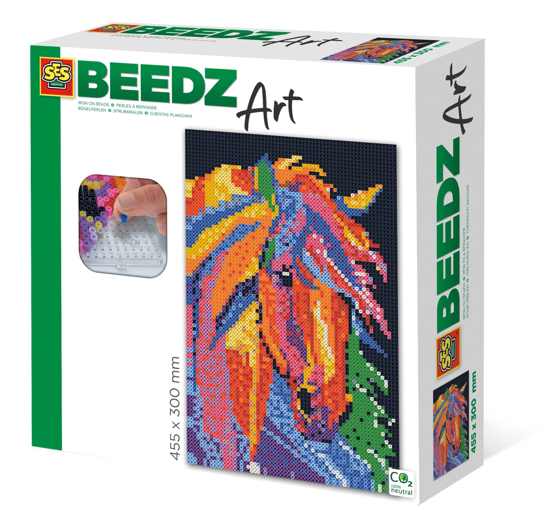 SES Creative Beedz Art - Paard Fantasie - Strijkkralen Set - 12+