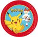 Globos Papieren borden 23cm next generation pokemon - 8st.