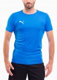 PUMA teamRISE Heren Sportshirt - Blauw - Polyester - Maat M