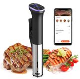 OEM Sous-vide-staaf met WiFi, 1100 W, bediening via app, LED-indicator, IPX7 waterdicht, temperatuurbereik 10-90 °C