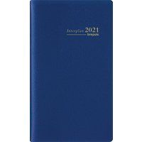 Brepols Interplan Genova Zakagenda 2027 A6 1 Week per 2 pagina's Duits, Engels, Frans, Italiaans, Nederlands, Spaans Blauw 0,736,2058,06,2,0