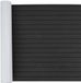 vidaXL Tapis de bateau rayé gris foncé et noir 240 x 90 cm EVA