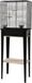Zolux Vogelkooi Chic Loft met Meubel Zwart - 124x45x28 cm