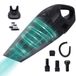 Aspirateur à main - 14,8 V - Sans fil - Humide et sec - 4 embouts - Noir