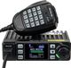 Retevis RA25 transceiver mobile, double bande double moniteur, bande de fréquences 2m/70cm, 500 canaux, radio FM, 5 tons/2 tons/DTMF, écran TFT de 1,44 pouce, radio mobile mini (1 pièce, noir)