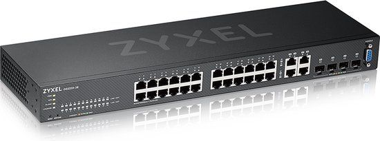 Zyxel GS2220-28-EU0101F netwerk-switch - Managed L2 Gigabit Ethernet - Zwart