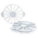 LACOR 10-12 TLG Taartverdeler, plastic,30 x 27 x 30 cm,Wit