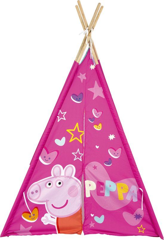 4KidsOnly Peppa Pig Tipi speelgoed tent