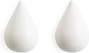 Normann Copenhagen Dropit haak 2 stuks wit small