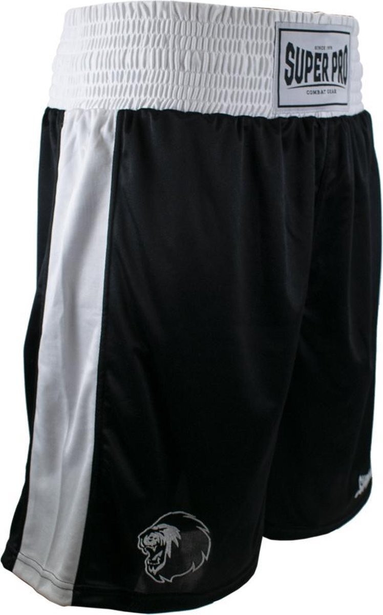 Super Pro Club Boksshort Zwart/Wit - XS