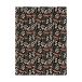 Arvidssons Textil Toile cirée Stjärnspeja Rouille noire