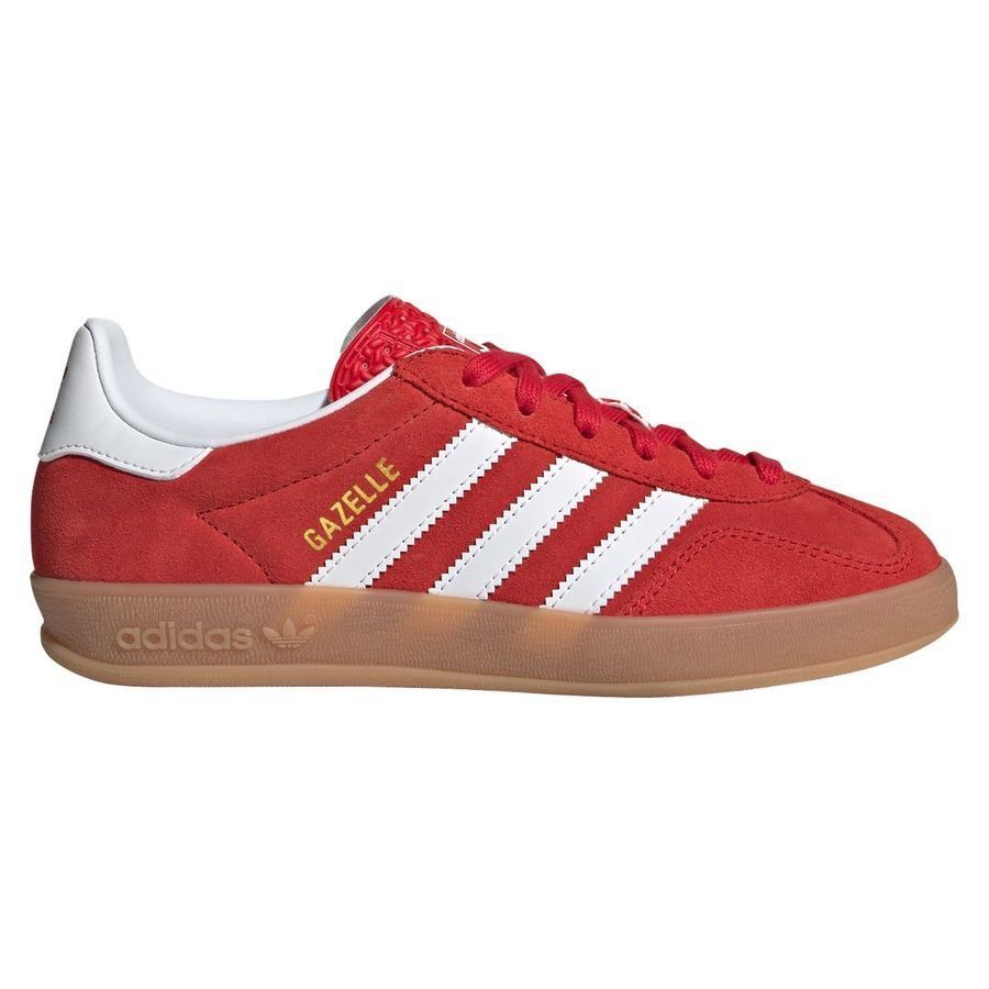 adidas Originals Gazelle Indoor sneakers rood/wit