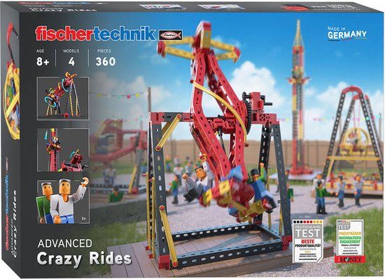 Fischertechnik Advanced - Crazy Rides Bouwset - 356 dlg.