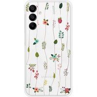 Samsung Galaxy A15 Montee de fleurs bedrukt siliconen hoesje