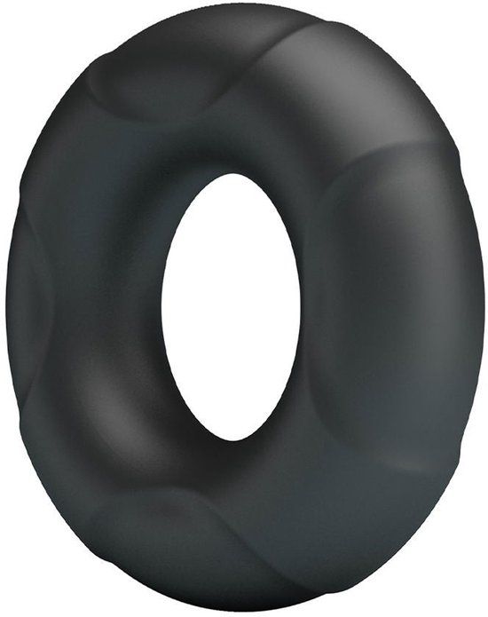 Crazy Bull Arvell Siliconen Cockring Zwart