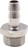 GAV GMT Pilaar met slangtule 1/4" buitendraad 8mm slangtule