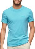 Superdry ESSENTIAL LOGO EMB NEON TEE Heren T-shirt Blauw M