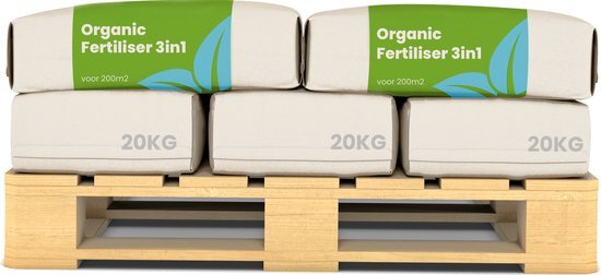 Organifer Premium Koemestkorrels 3in1 (12 zakken a 30 liter) 240Kg