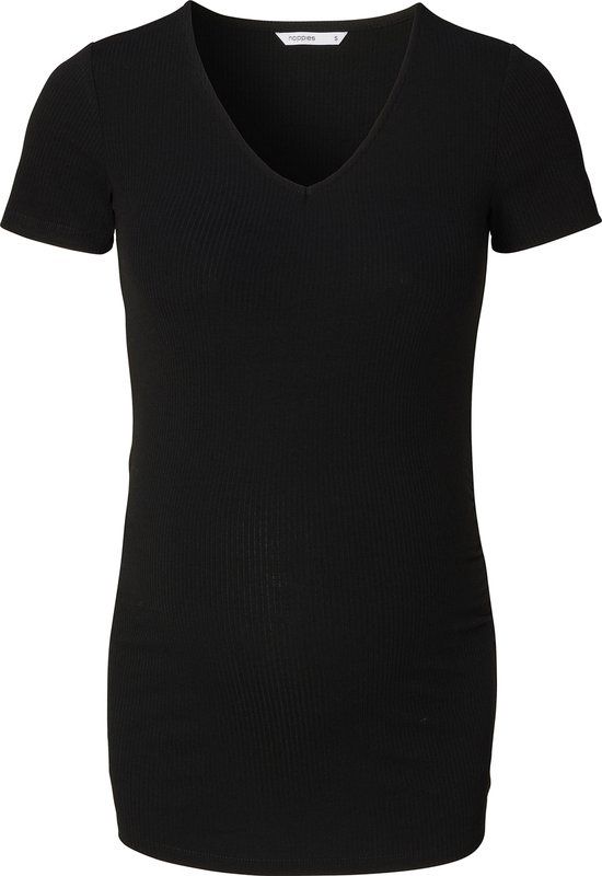 Noppies T-shirt Jadie Zwangerschap Zwart Maat S