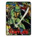 Northwest Teenage Mutant Ninja Turtles Micro Raschel Plaid 116,8 x 152,4 cm, Leider Leo