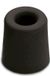 Merkloos Dulimex B.V. Stoot rubber Deurstopper - 2x stuks - zwart - rubber - 7 x 4 cm - deurbuffer blokje