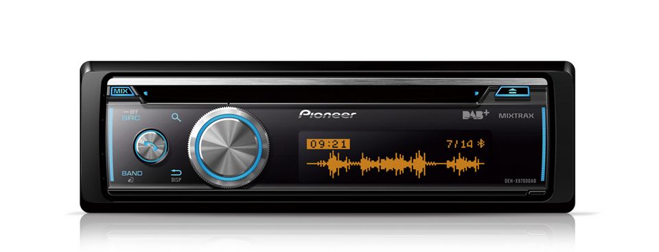 Pioneer DEH-X8700DAB Autoradio - DAB, CD, Bluetooth, USB - 1-DIN
