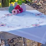 Vervaco Tafelkleed kit Pastel bloempjes PN-0168658