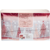 Elysium Spa Badzout, Geurkaars & Badbom Appelgeur Geschenkset – 3 stuks