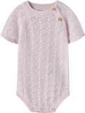 NAME IT - NBFJENNY SS KNIT ROMPER - Baby - Bodies - Maat 50