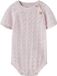 NAME IT - NBFJENNY SS KNIT ROMPER - Baby - Bodies - Maat 50