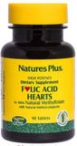 Nature's Plus Nature's Plus Folic Acid Hearts, Foliumzuur, 90 tabletten