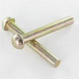 Vis Express Rivet À Frapper Tête Ronde Tr 3.5x11.5 Bichromaté-100 Pièces