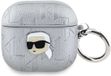 Karl Lagerfeld Étui pour Airpods 4 Monogram Karl Head Élégant Étui Protection