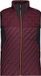 CMP Mouwloos donsjack Unlimitech Mannen 2XL Bordeauxrood Polyester/Nylon/Elastaan Herfst/Winter 2025 Winddicht Waterafstotend