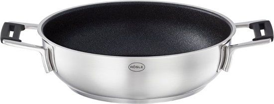 Rösle Silence Pro Hapjespan - 24 cm - ProResist Non-Stick - RVS