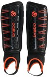Brabo F4 Scheenbeschermer Kinderen - Zwart/Oranje - XXXS - Hockey