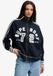 Superdry - Cult Applique Trainingstop Relaxed Pasvorm - Dames - Hoodies - Katoen - Maat 10 - Eclipse Navy/Off White
