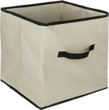 5Five Opbergmand/kastmandje - Beige - 31 x 31 x 31 cm - 29 liter